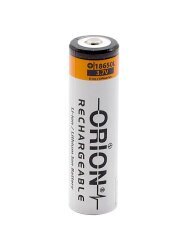 Orion 18650L 3.7V 2200mAh Li-ion Rechargeable Battery - Button Top - Orion