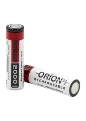 Orion 18650P 3.7V 2450mAh Li-ion Şarjlı Pil - Kutup Başsız - 2