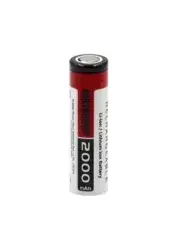 Orion 18650P 3.7V 2450mAh Li-ion Rechargeable Battery - Flat Top - 1