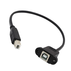 Panel Tipi USB Kablosu - B Erkek - B Dişi Dönüştürücü 