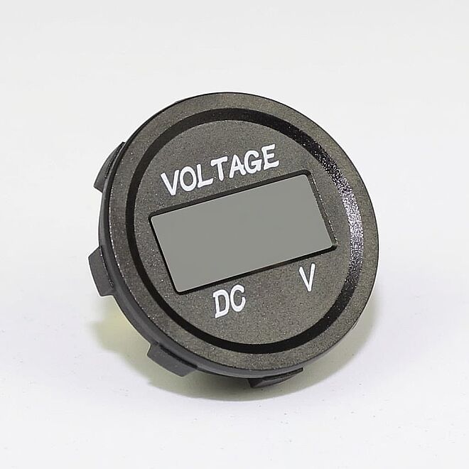 Pano Tipi Dijital Voltmetre Kırmızı LED - 1