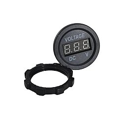 Pano Tipi Dijital Voltmetre Mavi LED - 2