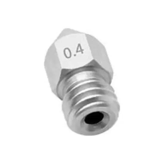 MK8-CR10 Paslanmaz Çelik Nozzle 1.75mm-0.4mm - 2