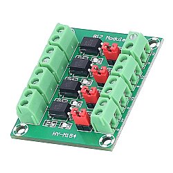 PC817 4 Kanal Optokuplör İzolasyon Modülü - Robotistan