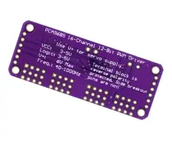 PCA9685 16-Channel I2C PWM/Servo Driver Board - Solderless Clone - 3