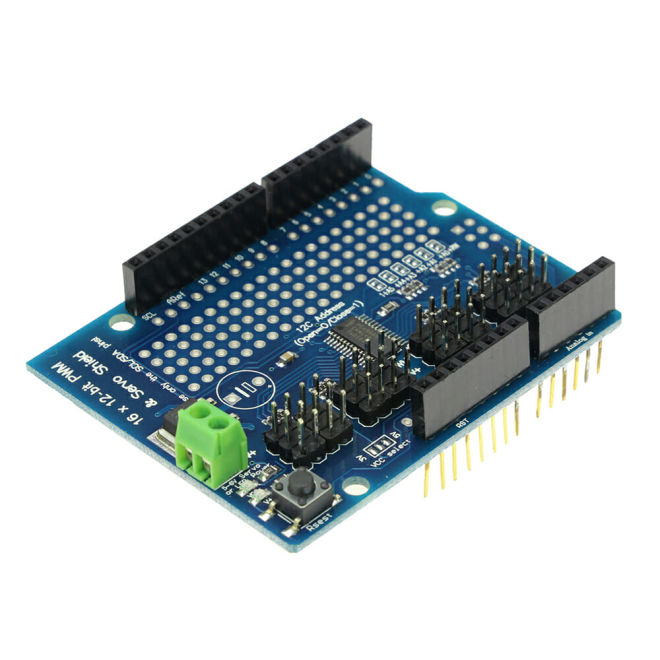 PCA9685 16 Channel I2C PWM/Servo Driver Shield - 1