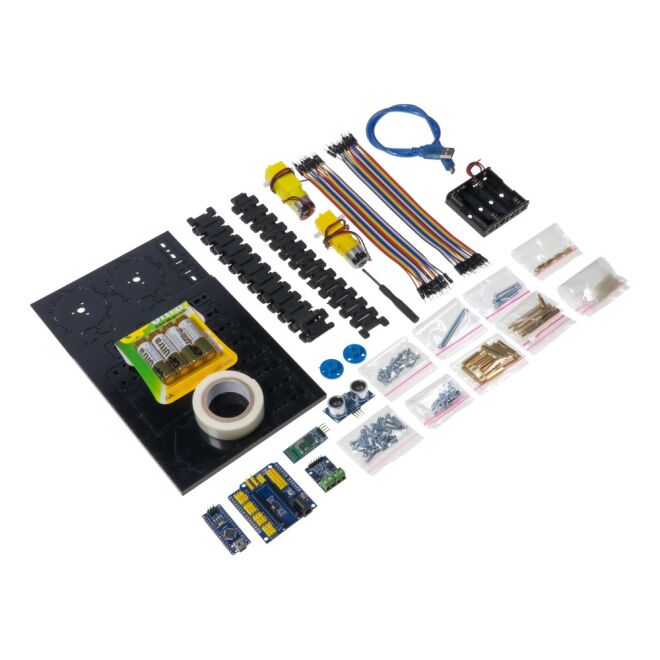 Peanut Mini Tracked Robot Platform (with Electronics) - 1