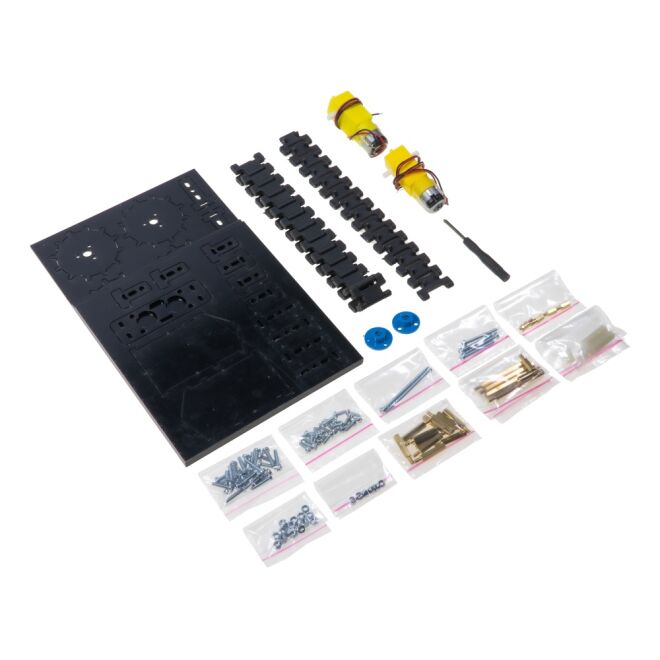 Peanut Mini Tracked Robot Platform (without Electronics) - 1