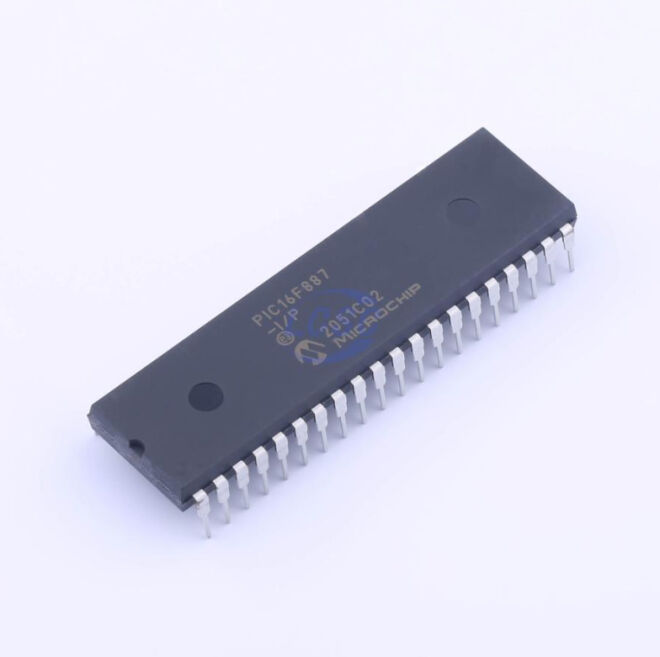 PIC16F887-I/P PDIP-40 8-Bit PIC Microcontroller - 1