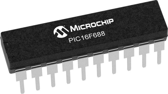 PIC16F688 I/P PDIP-14 8-Bit 20 MHz Mikrodenetleyici - 1
