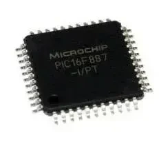 PIC16F887-I/PT 8 Bit Microcontroller - 2