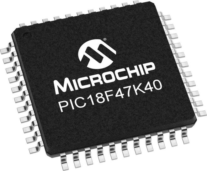 PIC18F47K40-I/PT SMD TQFP44 64Mhz 8-Bit Microcontroller - 1