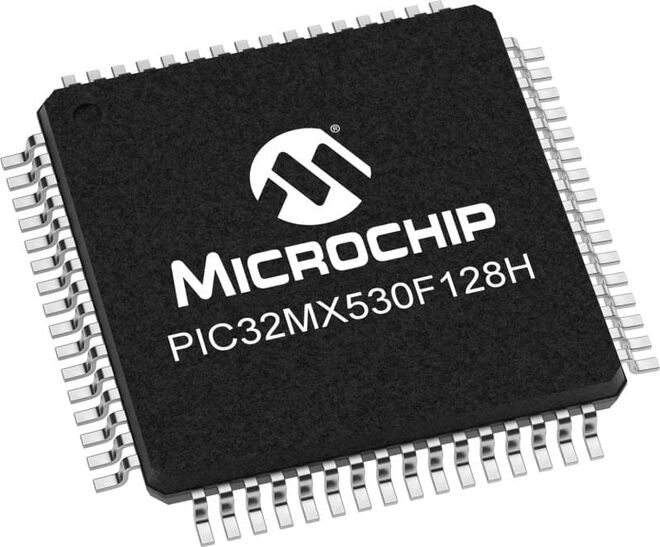 PIC32MX530F128H I/PT SMD 32-Bit 50MHz Mikrodenetleyici TQFP-64 - 1