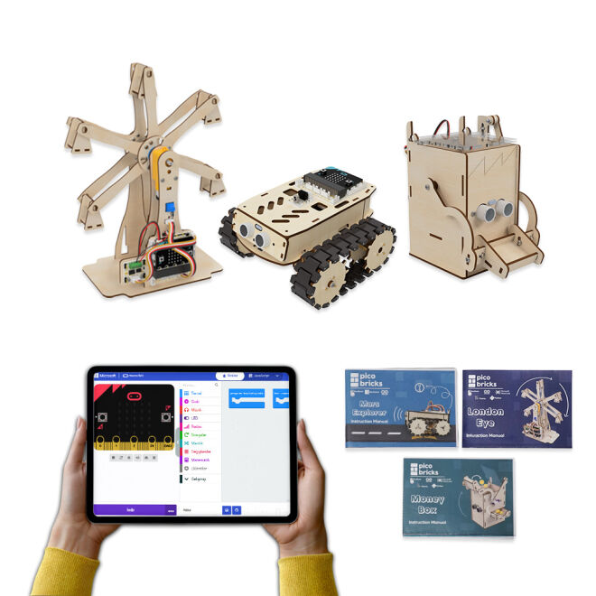 PicoBricks Micro:Bit Artisan Innovator Kit - 4