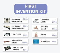 PicoBricks Micro:Bit First Invention Kit - 3