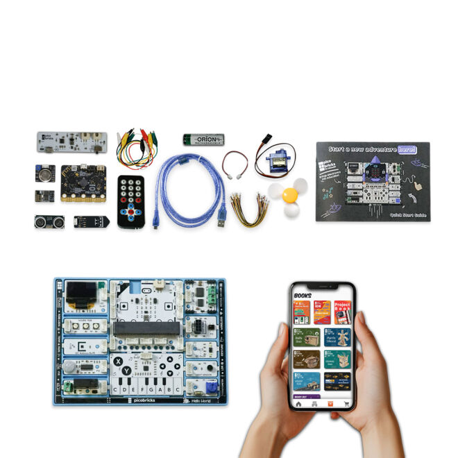 PicoBricks Micro:Bit IoT & Science Voyager Kit - 3