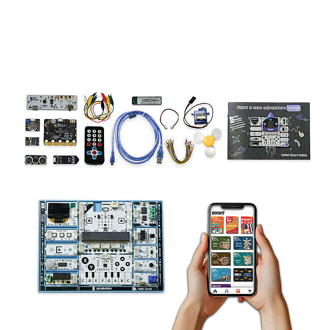 PicoBricks Micro:Bit Iot & Science Voyager Kit - 4