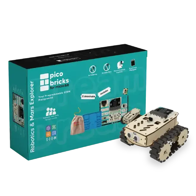 PicoBricks Micro:Bit Robotics & Mars Explorer Kit - 1