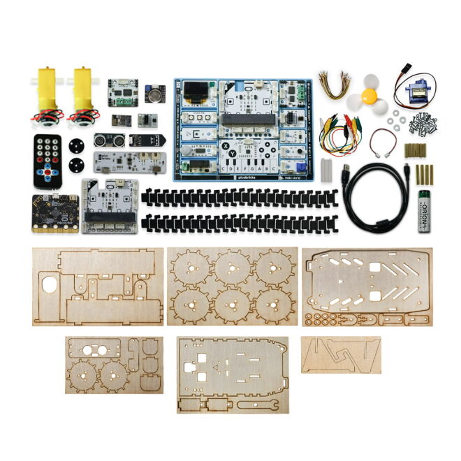 PicoBricks Micro:Bit Robotics & Mars Explorer Kit - 5