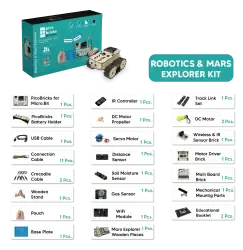 PicoBricks Micro:Bit Robotics & Mars Explorer Kit - 3