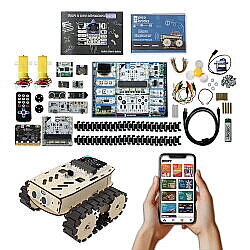 PicoBricks Micro:Bit Robotics & Mars Explorer Kit - 4