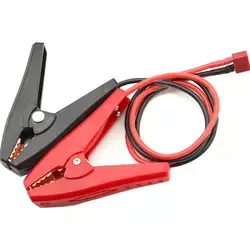 Piller için Kablolu Krokodil - T Plug - 14AWG 10cm - 1