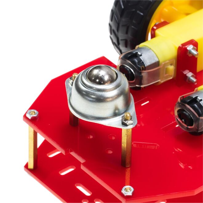 REX Chassis Serisi Platforma Çok Amaçlı Mobil Robot Platformu - Kırmızı - 7