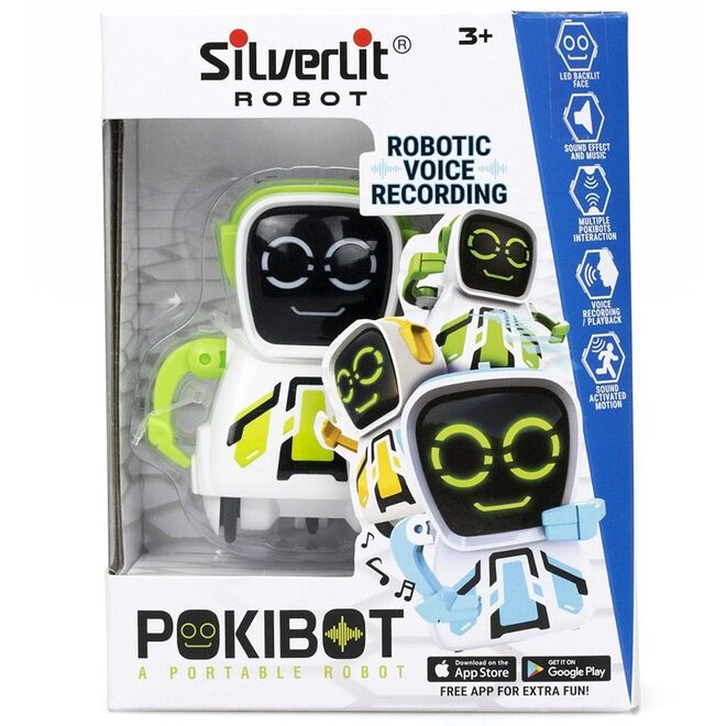 Pokibot Silverlit Robot - A Portable Robot - 4