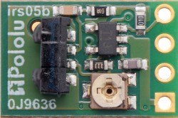 Pololu 38 kHz IR Proximity Sensor, Fixed Gain, High Brightness - 3
