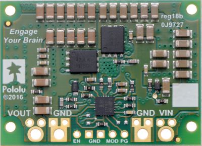 Pololu 5V, 15A Step-Down Voltage Regulator D24V150F5 - 7