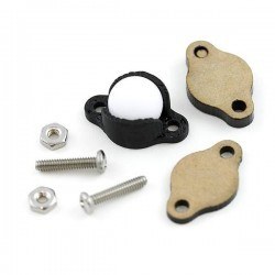 Pololu Ball Caster with 3/8'' Plastic Ball - Pololu