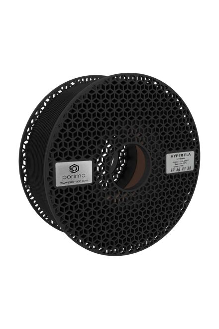 Porima 1.75 mm Hyper PLA Filament 1kg - Siyah - 1