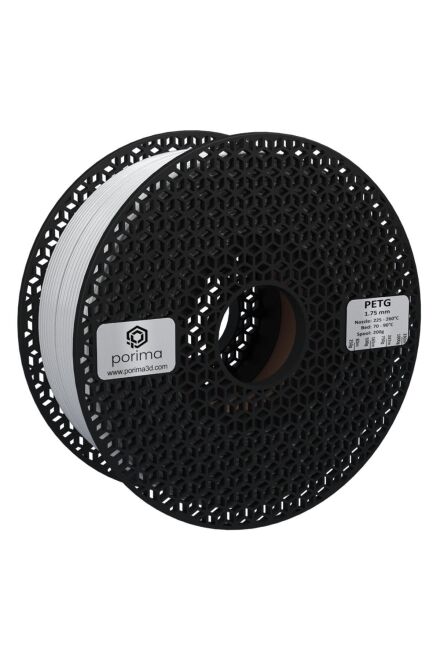 Porima 3D 1.75 mm PETG Filament - Beyaz - 1