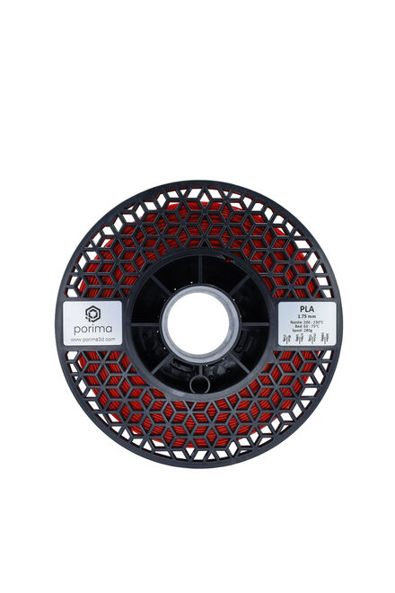 Porima 3D 1.75 mm PLA Filament - Red - 2