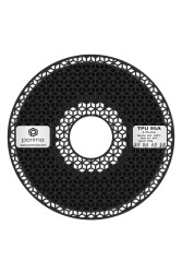 Porima 3D 1.75mm TPU 95A® Filament - Siyah - 2
