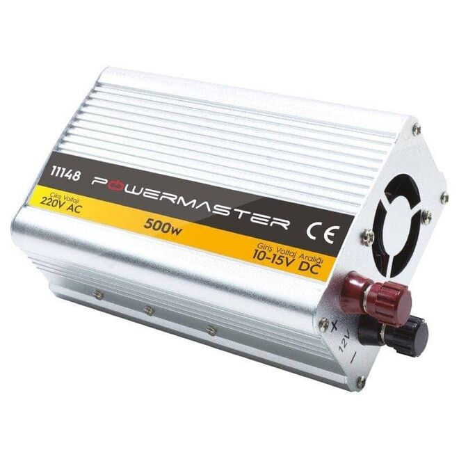 Power Master 12 V 500 W Modıfıed Sınus Inverter (10-15v Arası-220v Ac) - 1