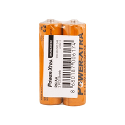 Power-Xtra AA 2'li Çinko Manganez Kalem Pil 