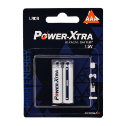 Power-Xtra AAA Alkalin Pil LR03 - 2 Adet - 2