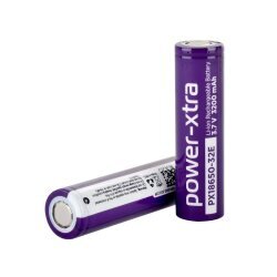 Power-Xtra PX18650-32E 3.7V 3200mAh Li-ion Pil - Kutup Başsız - 3C - 2