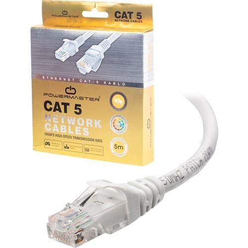 Powermaster CAT5 Kablo - 5m Kutulu - 1