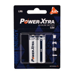 Power-Xtra AA 2-Pack Alkaline Battery LR06 - 2