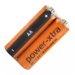 Power-Xtra AA Manganese Battery R06 - 2 Piece - 2