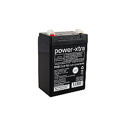 Power-Xtra EcoLead - PXEC2.2-12 - 12V 2.2 Ah Kuru Akü - F1 - Power-Xtra
