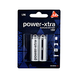 Power-Xtra LR06/AA Size Alkaline Pil - 2li Blister - Power-Xtra
