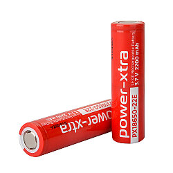 Power-Xtra PX18650-22E 3.7V 2200mAh Li-ion Pil - 5C - Power-Xtra