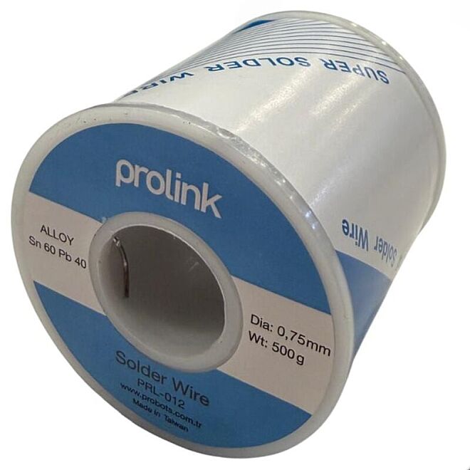 Prolink Lehim Teli 500gr 0,75mm 60/40 - 2