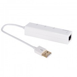 Prolink MP300 Usb 2.0 Hub, 3 Port Usb + Ethernet - Prolink