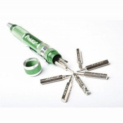 Proskit 9 in 1 Aluminum Handle Precision Screwdriver Set SD-9814 - 2