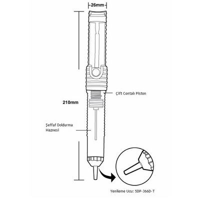 Proskit Lehim Pompası DP-366J - 3