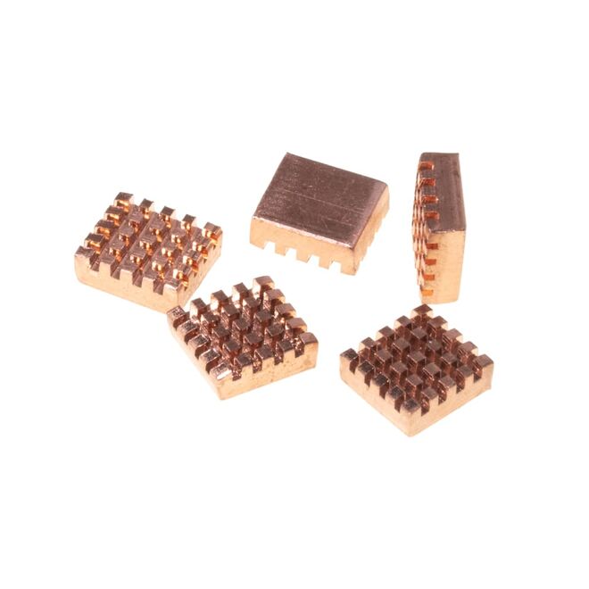 Pure Copper Heatsink Pack x 5 - 1